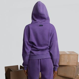 Purple vintage hoodie - nineth closet